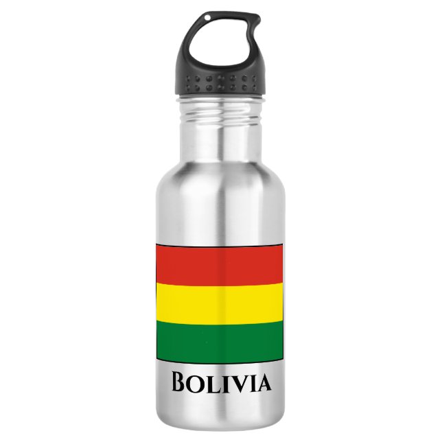 Botella De Agua Bandera de Bolivia (Bolivia) (Anverso)