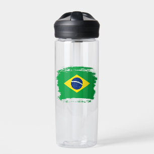 Botella De Agua Bandera de Brasil