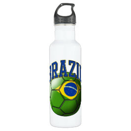 Botella De Agua Bandera de Brasil: Liberty Ball