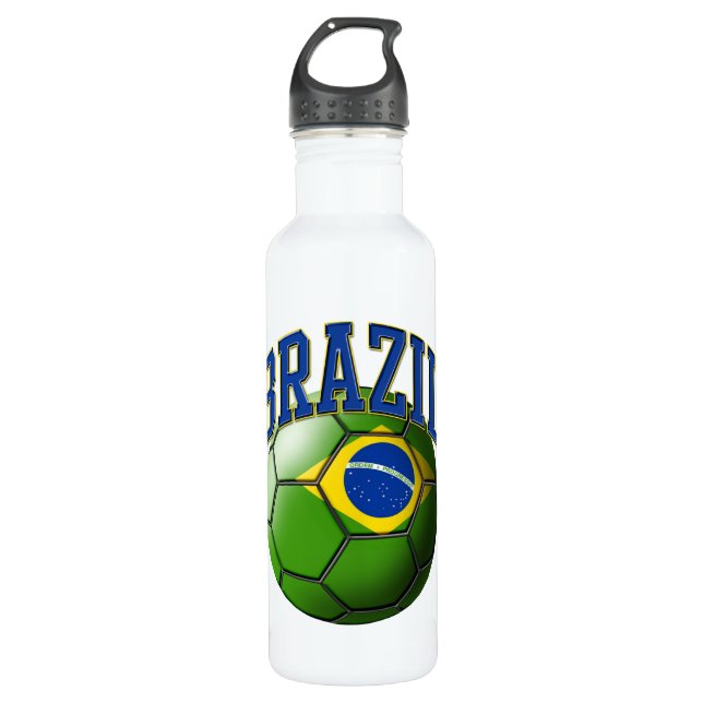 Botella De Agua Bandera de Brasil: Liberty Ball (Anverso)