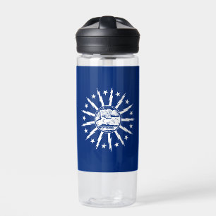 Botella De Agua Bandera de Búfalo, Nueva York