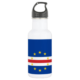 Botella De Agua Bandera de Cabo Verde
