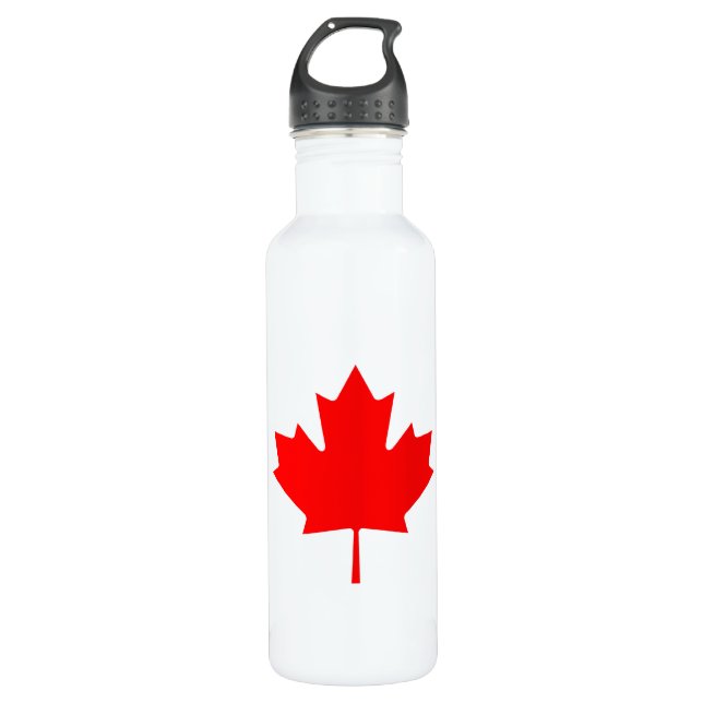 Botella De Agua Bandera de Canadá (Anverso)