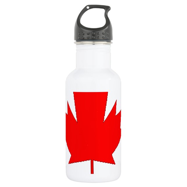 Botella De Agua Bandera de Canadá (Anverso)