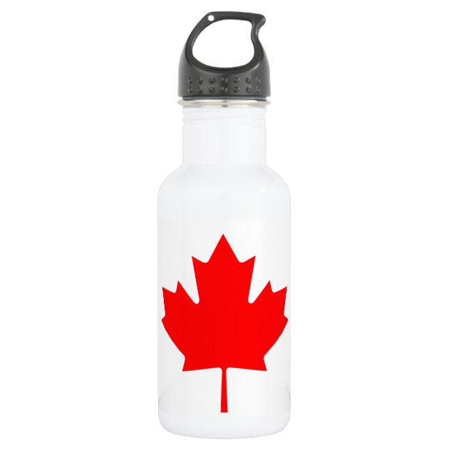 Botella De Agua Bandera de Canadá (Anverso)