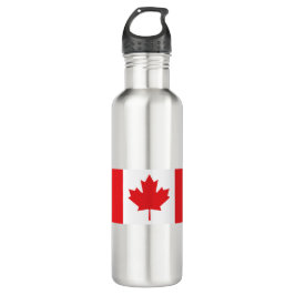 Botella De Agua Bandera de Canadá