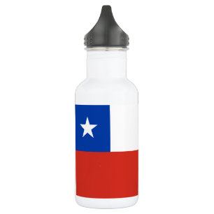 Botella De Agua Bandera de Chile