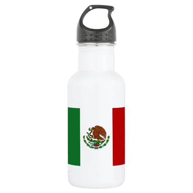Botella De Agua Bandera de Cinco de Mayo en México (Anverso)