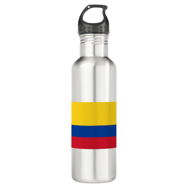 Botella De Agua Bandera de Colombia (Anverso)