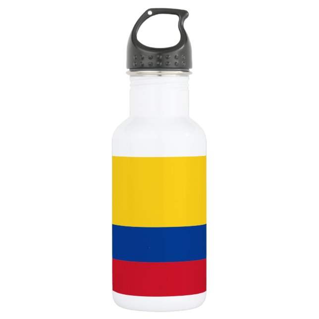 Botella De Agua Bandera de Colombia (Anverso)