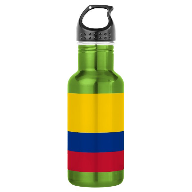 Botella De Agua Bandera de Colombia (Anverso)