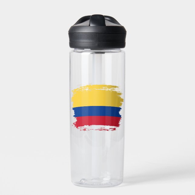 Botella De Agua Bandera de Colombia (Delante)