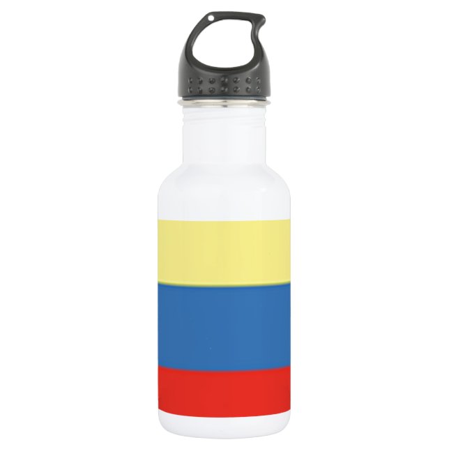 Botella De Agua Bandera de Colombia (Anverso)