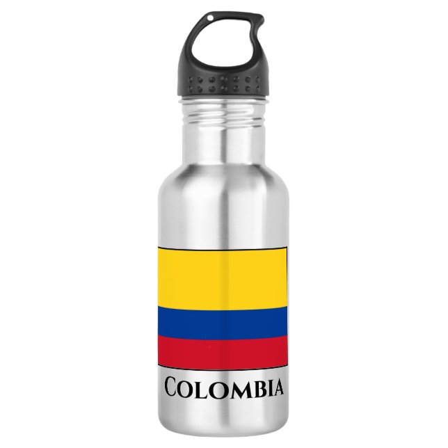 Botella De Agua Bandera de Colombia (Colombia) (Anverso)