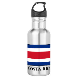 Botella De Agua Bandera de Costa Rica