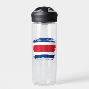 Botella De Agua Bandera de Costa Rica