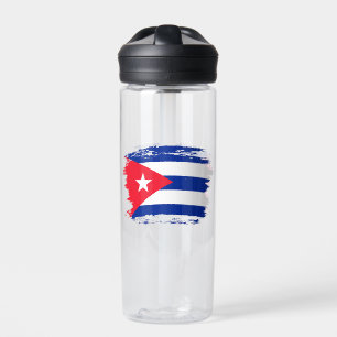 Botella De Agua Bandera de Cuba