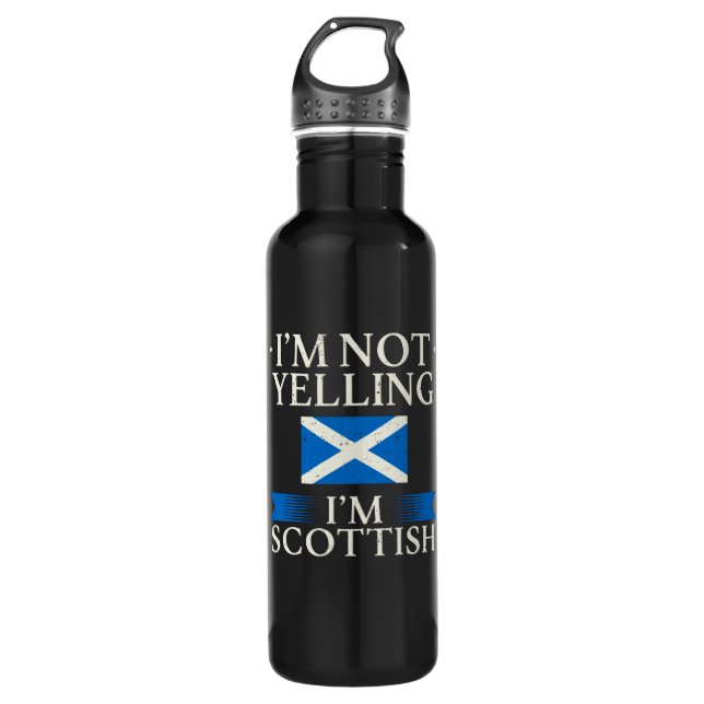 Botella De Agua Bandera de Escocia (Anverso)