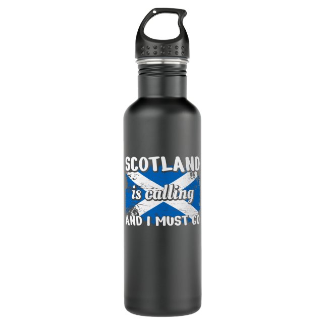 Botella De Agua Bandera de Escocia (Anverso)