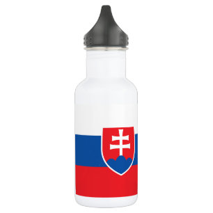 Botella De Agua Bandera de Eslovaquia