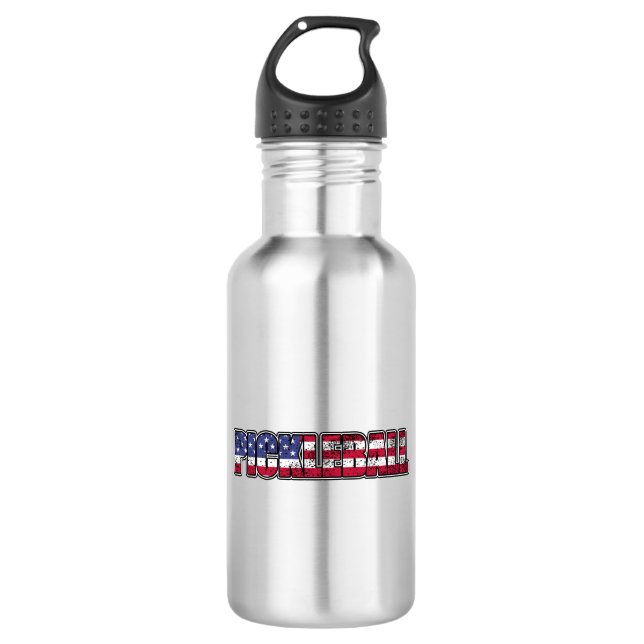 Botella De Agua Bandera de Estados Unidos (Anverso)