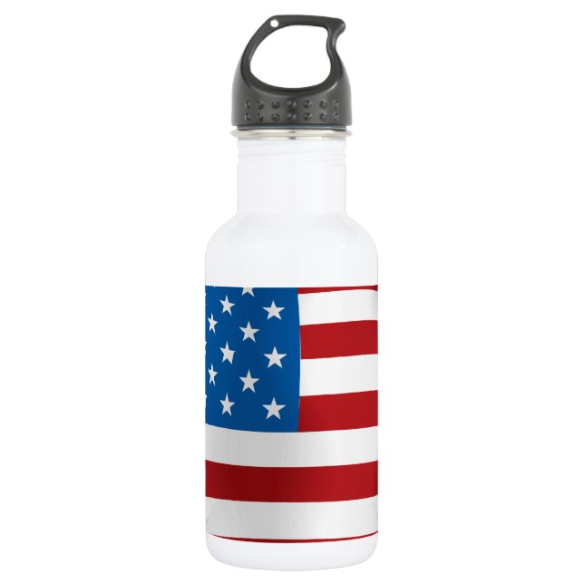 Botella De Agua Bandera de Estados Unidos (Anverso)