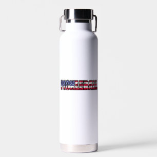 Botella De Agua Bandera de Estados Unidos