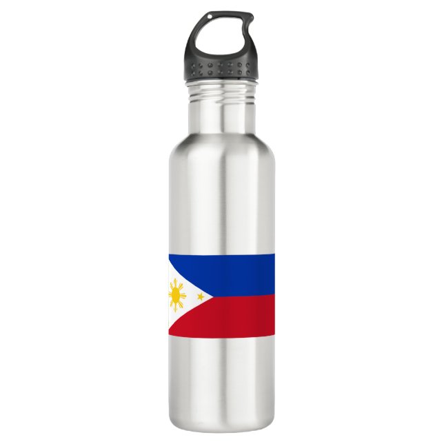 Botella De Agua Bandera de Filipinas (Anverso)