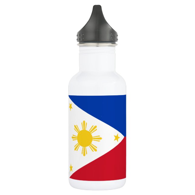 Botella De Agua Bandera de Filipinas (Izquierda)