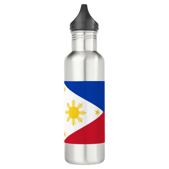 Botella De Agua Bandera de Filipinas (Izquierda)
