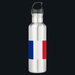 Botella De Agua Bandera de Francia<br><div class="desc">Mostrar orgullo por tu herencia francesa</div>