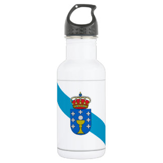 Botella De Agua Bandera de Galicia (España)