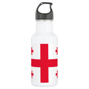 Botella De Agua Bandera de Georgia