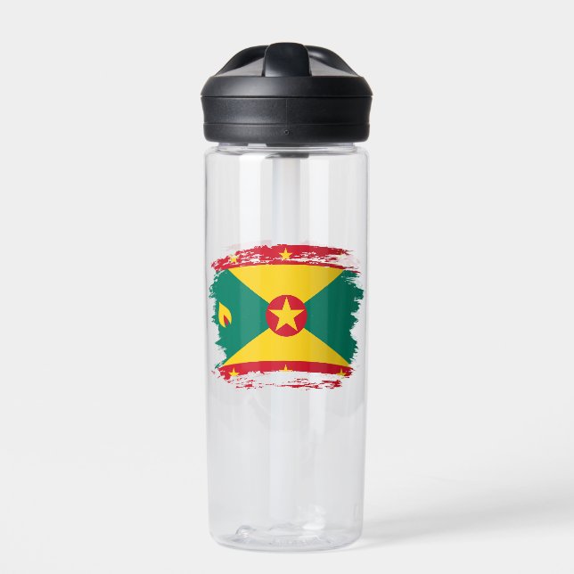 Botella De Agua bandera de Granada (Delante)
