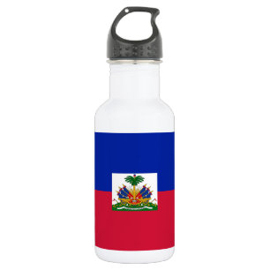 Botella De Agua Bandera de Haití