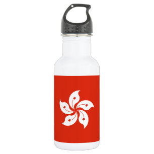 Botella De Agua Bandera de Hong Kong