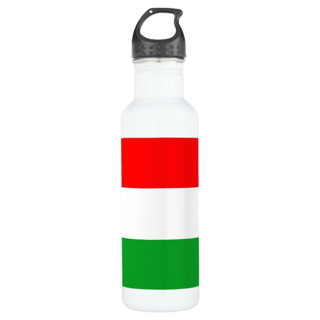 Botella De Agua Bandera de Hungría (Anverso)