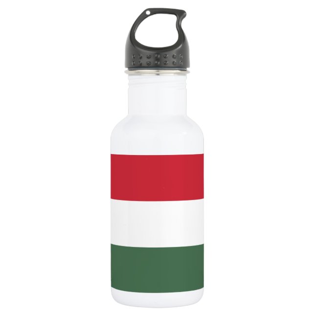 Botella De Agua Bandera de Hungría (Anverso)