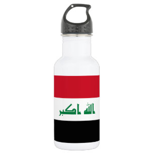 Botella De Agua Bandera de Irak