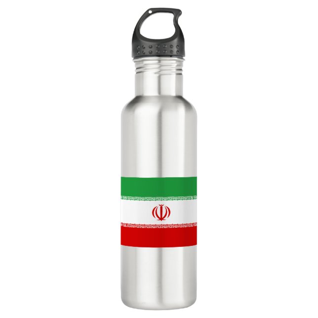 Botella De Agua Bandera de Irán (Anverso)