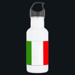 Botella De Agua Bandera de Italia<br><div class="desc">Bandera de Italia</div>
