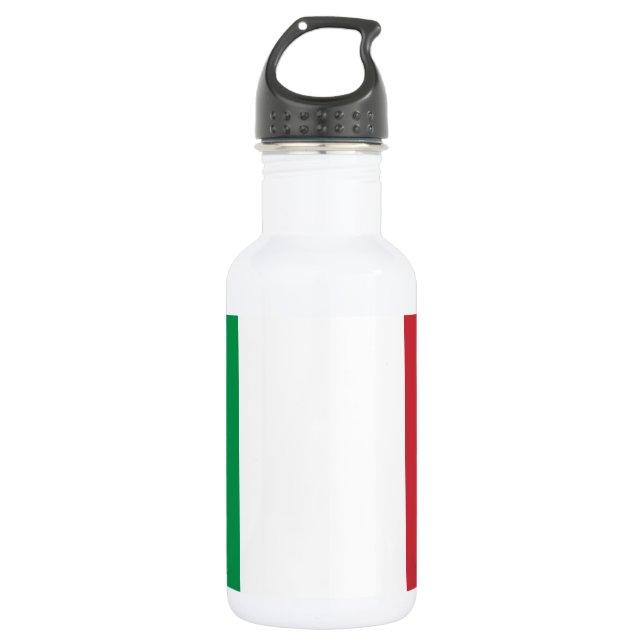 Botella De Agua Bandera de Italia (Anverso)