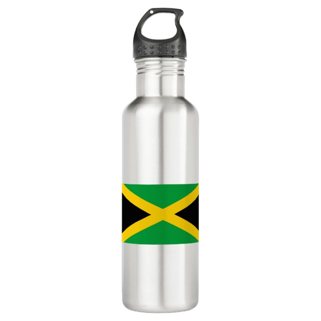 Botella De Agua Bandera de Jamaica (Anverso)