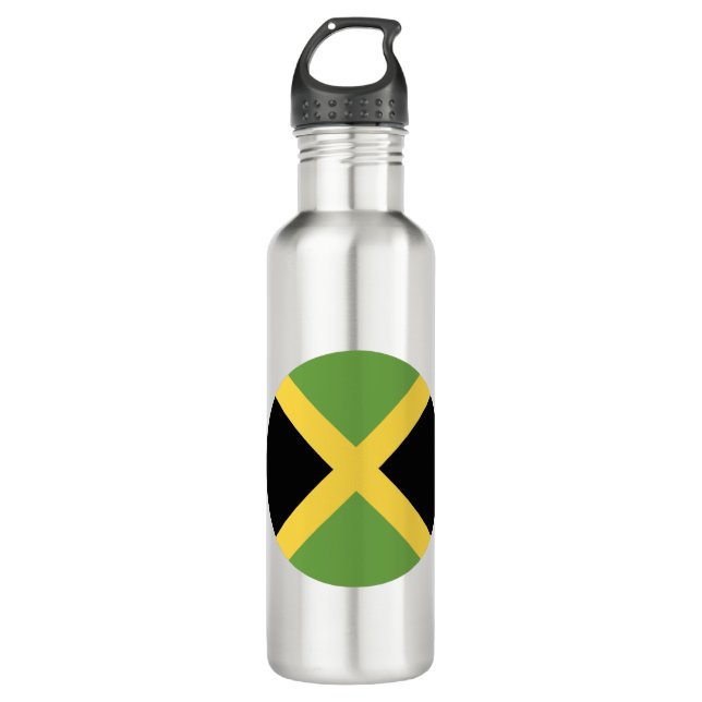 Botella De Agua Bandera de Jamaica (Anverso)