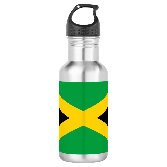 Botella De Agua Bandera de Jamaica (Anverso)