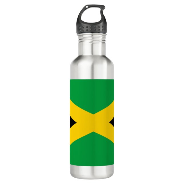 Botella De Agua Bandera de Jamaica (Anverso)