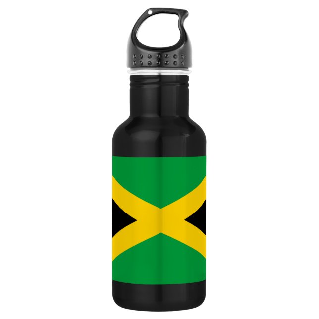 Botella De Agua Bandera de Jamaica (Anverso)
