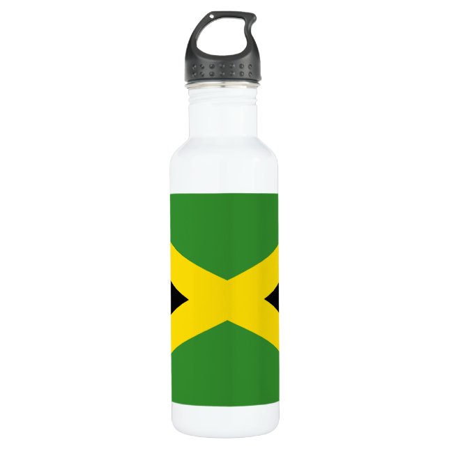 Botella De Agua Bandera de Jamaica (Anverso)