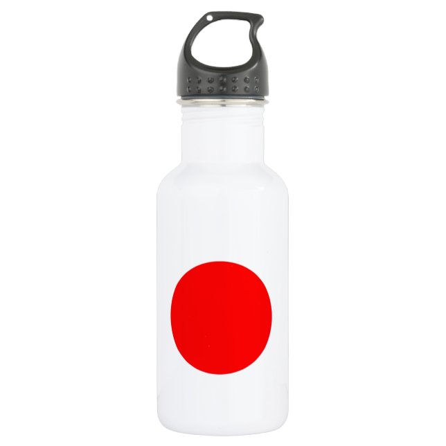 Botella De Agua Bandera de Japón (Anverso)