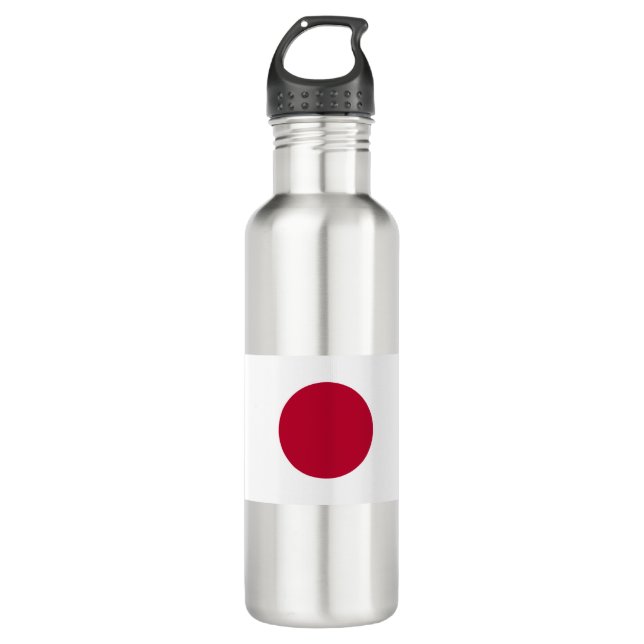 Botella De Agua Bandera de Japón (Anverso)
